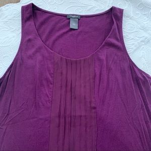 Ann Taylor purple tank